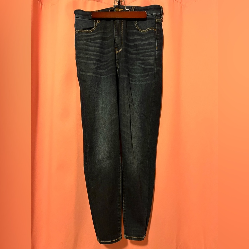 American Eagle Outfitters Dark Blue Skinny Jeans